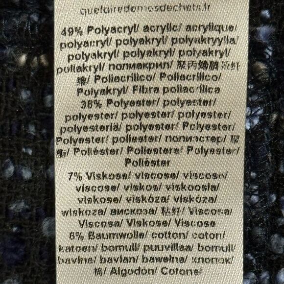 RABE TWEED CHECKED PATTERN JACKET. - Picture 9 of 9